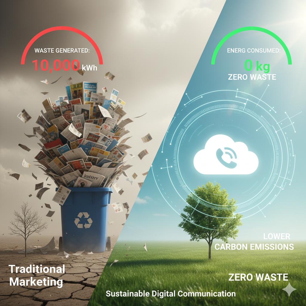 The Environmental Impact of Ringless Voicemail: A Sustainable Approach to Communication